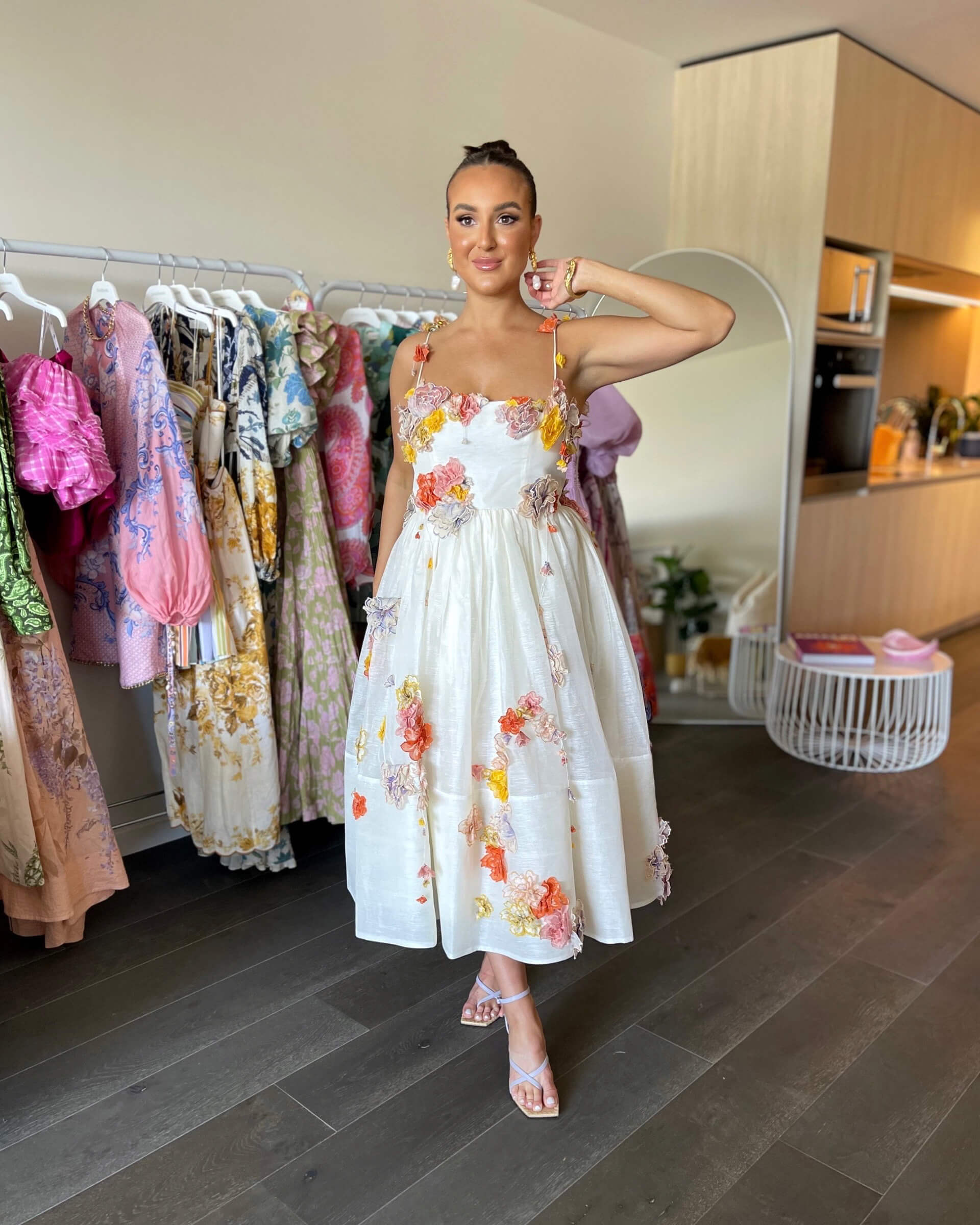 zimmermann postcard linen dress THE POSTCARD | RESORT RTW 2022