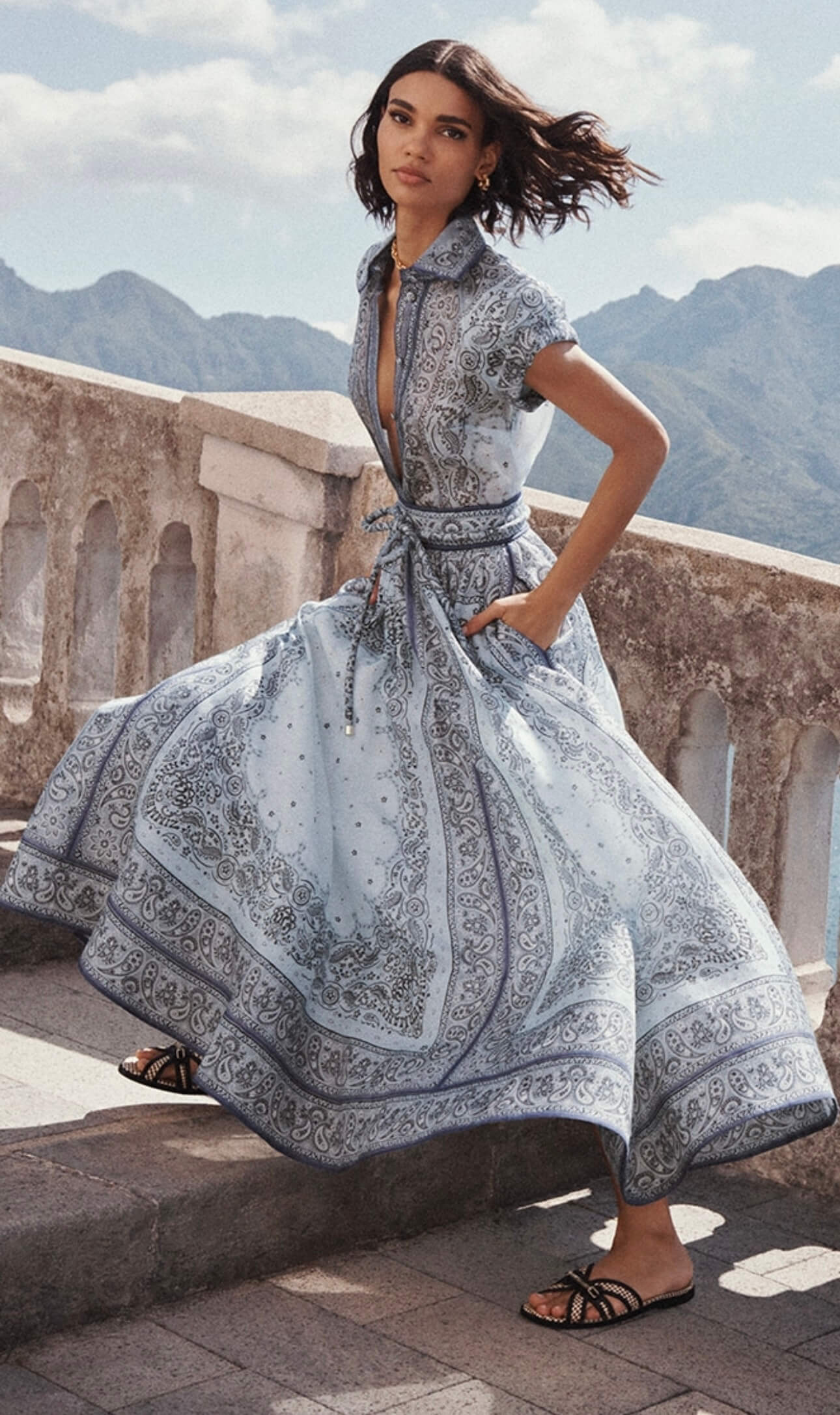 princess polly baby blue dress Blue Dresses for Women main image 1