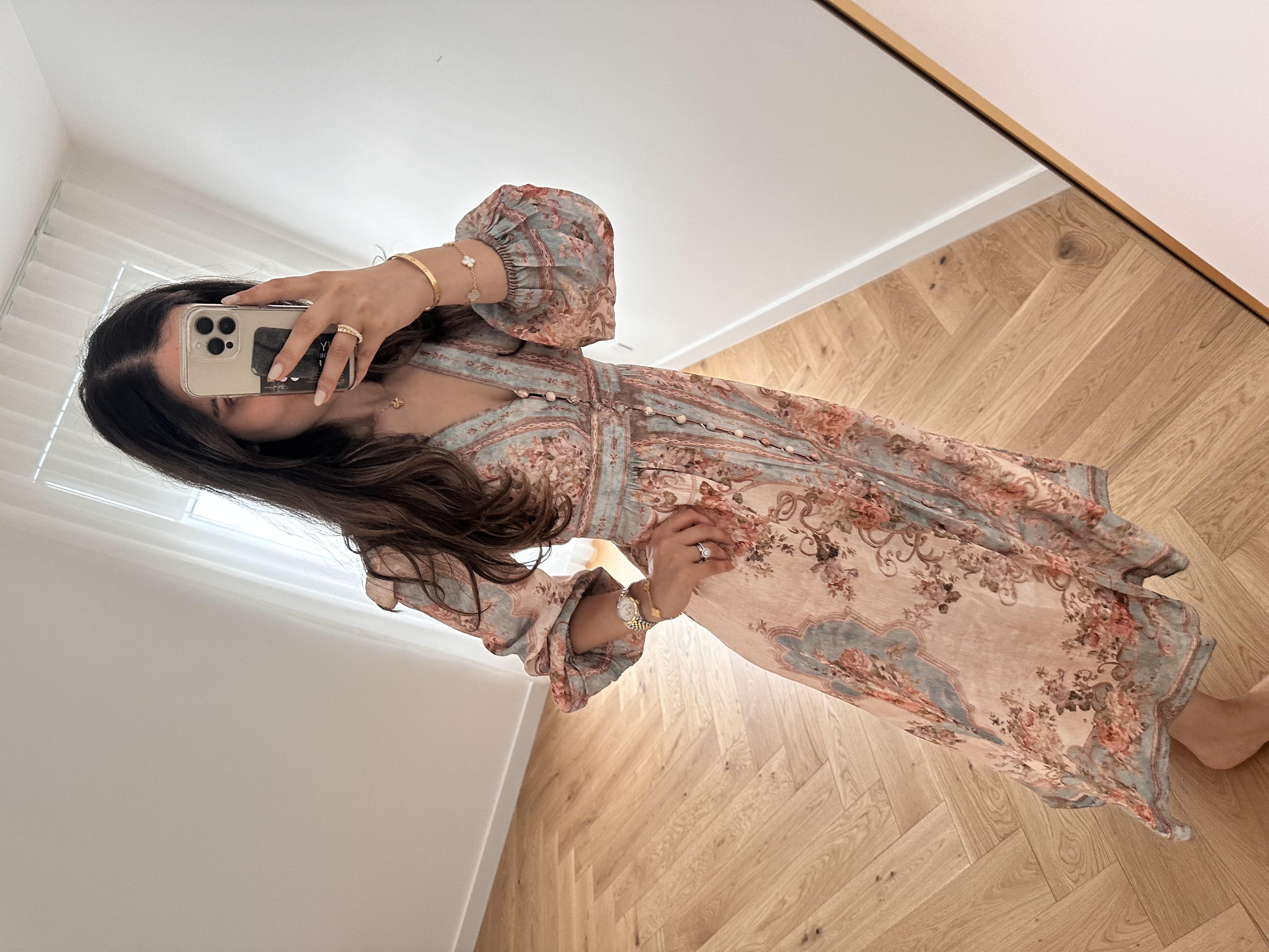 long sleeve maxi linen dress women The Solenne Linen Wrap Maxi Dress main image 1