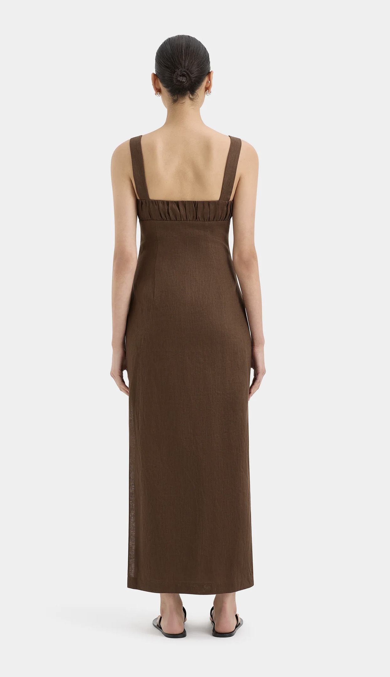 SIR Bettina Midi Dress Chocolate Size 1, 2 & 3