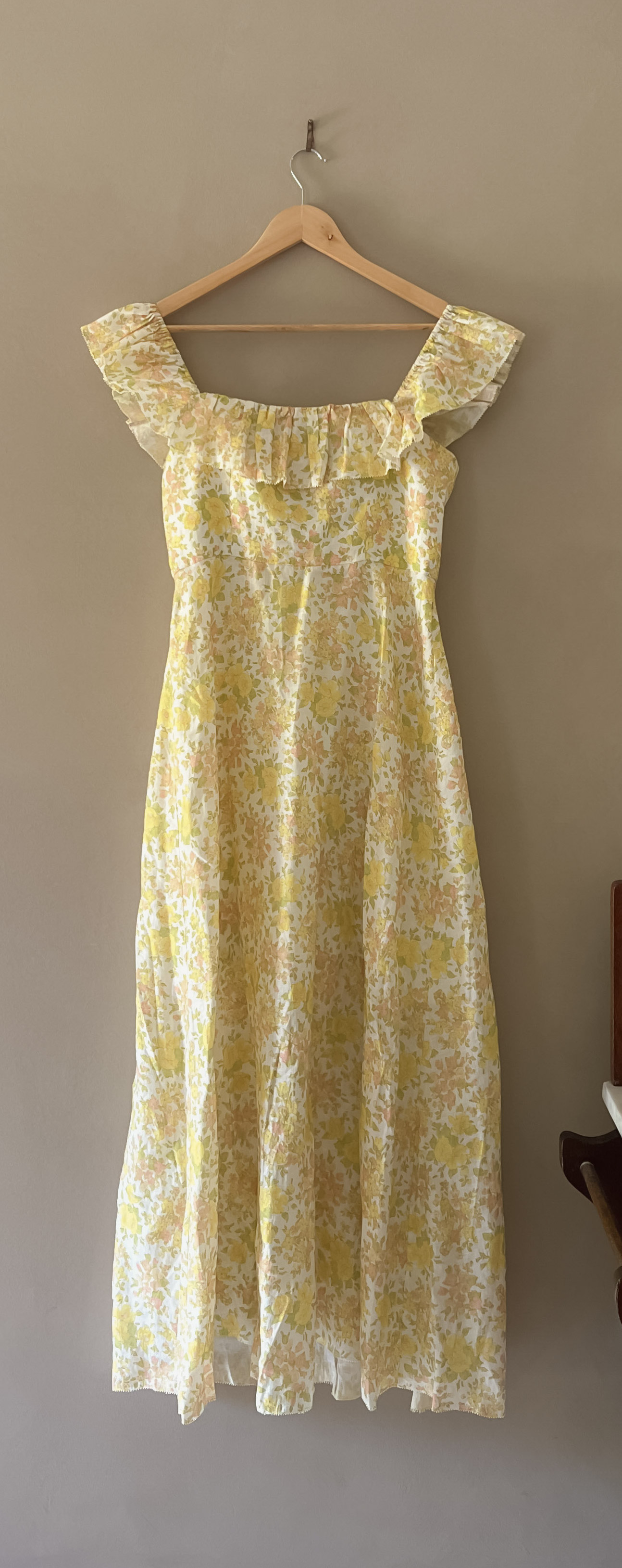goldie ruffle neck long dress Dress Hire Goldie Ruffle Neck Long Dress Dress Hire Zimmermann Goldie  Ruffle Dress Floral Print Zimmermann