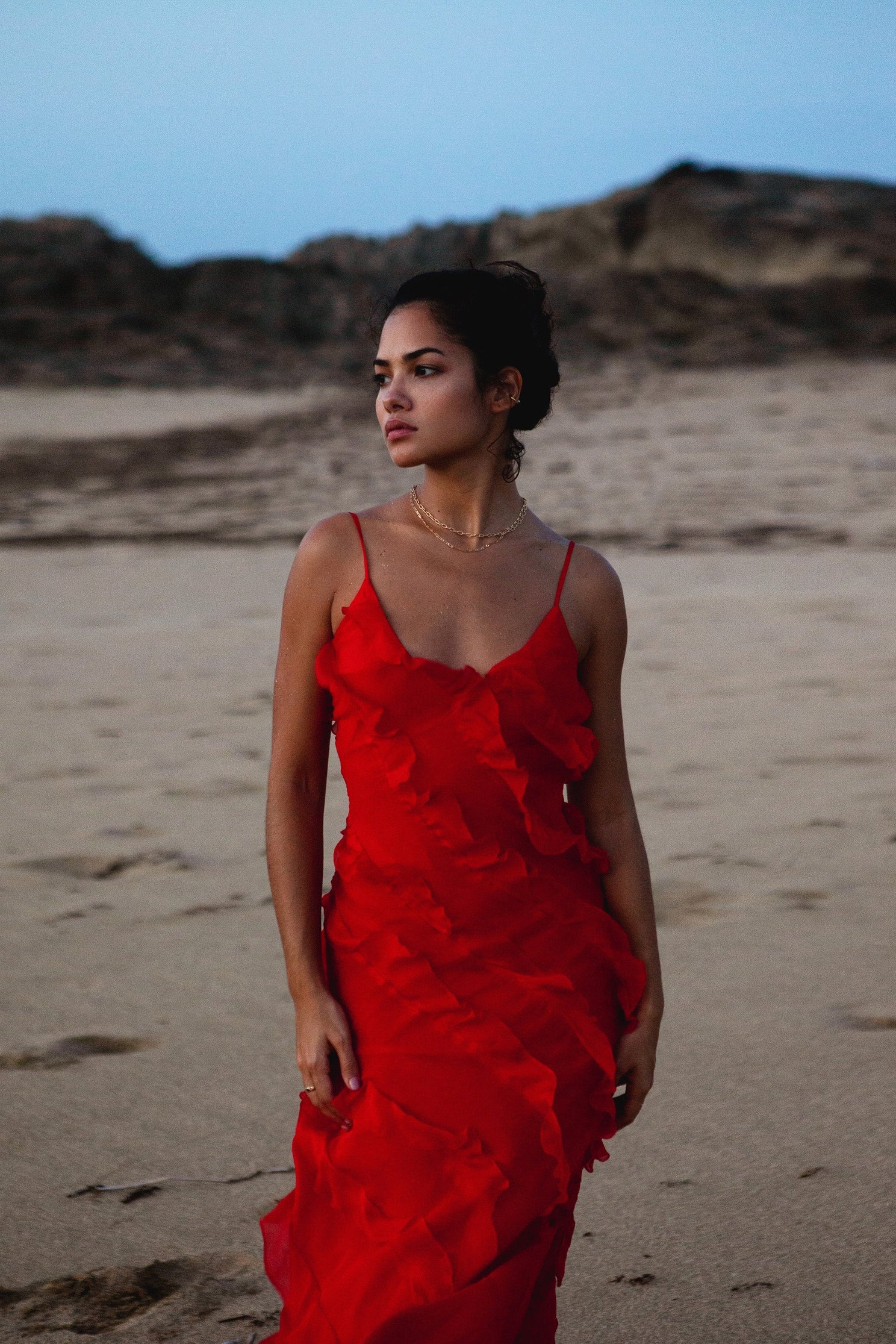 rat and boa red ruffle dress RAT & BOA on Instagram: Cenit @cenitch wearing our 'Rio' dress in Cuba   Available online now #ratandboa
