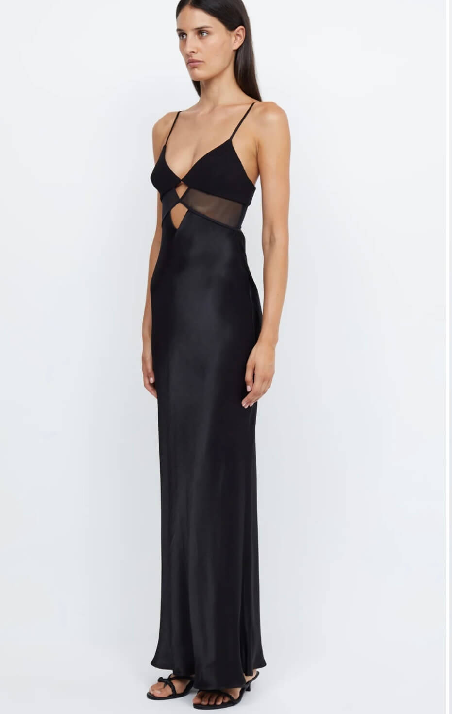 bec and bridge kiss me cut out dress Bec + Bridge Ashton Cut Out Maxi Dress in Black