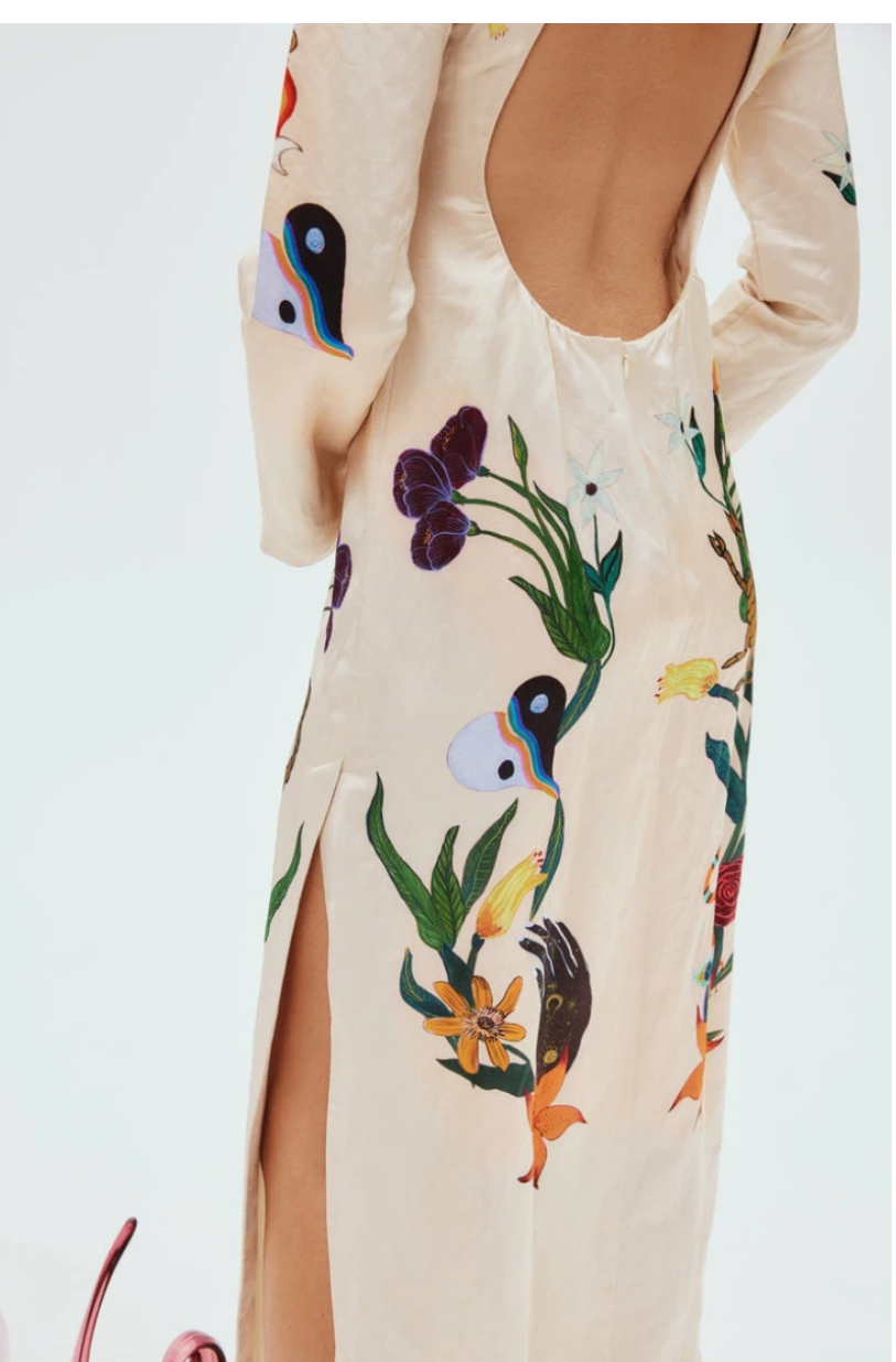 alemais zelda midi dress Alemais Zelda Midi Dress Multi Size 14 & 16