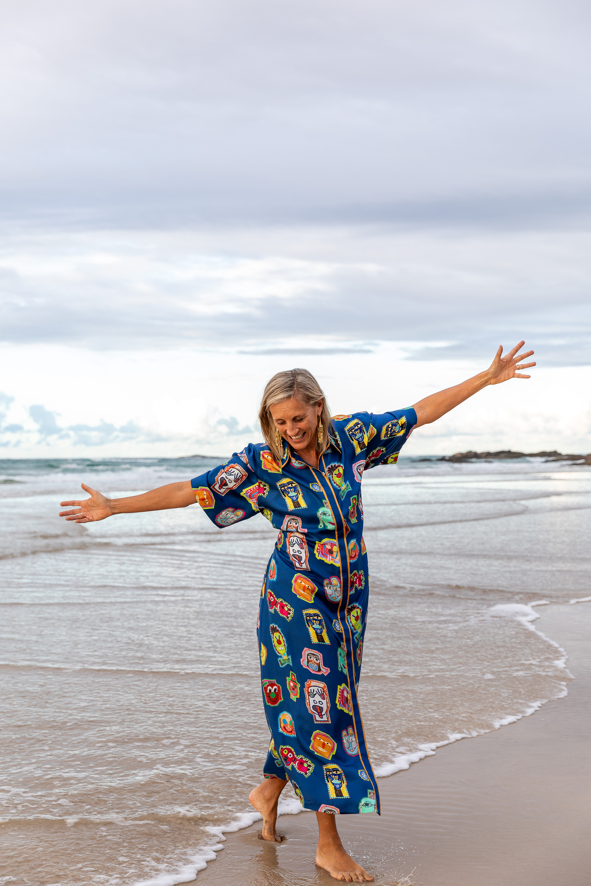 Alemais Rollers Shirt Dress Size 16