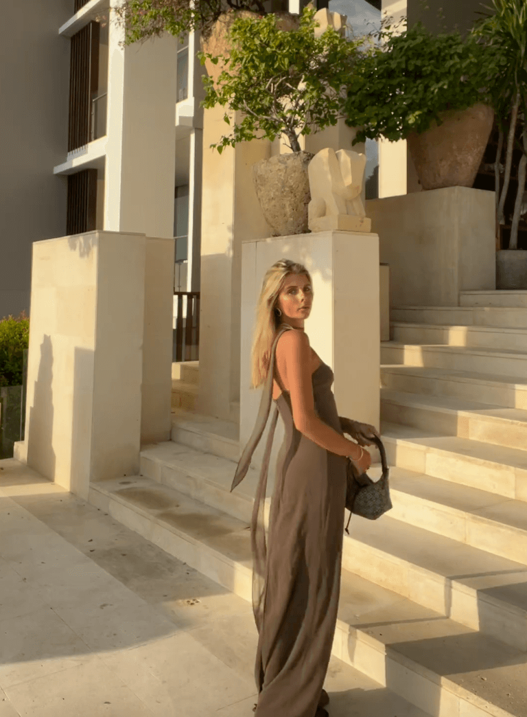 brown scarf dress Ayla Mesh Scarf Plum Brown | Sheer Accessory main image 1