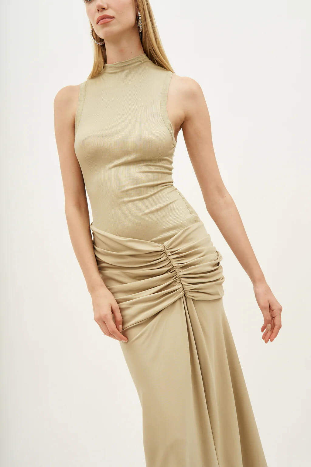 christopher esber fusion ruched dress Fusion Ruched Micro Dress