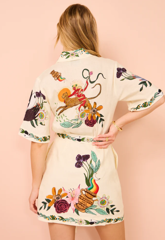 knee length dresses for ladies Hire Alemais Meagan Silk Set Size 10 or 12.  lonedresshire
