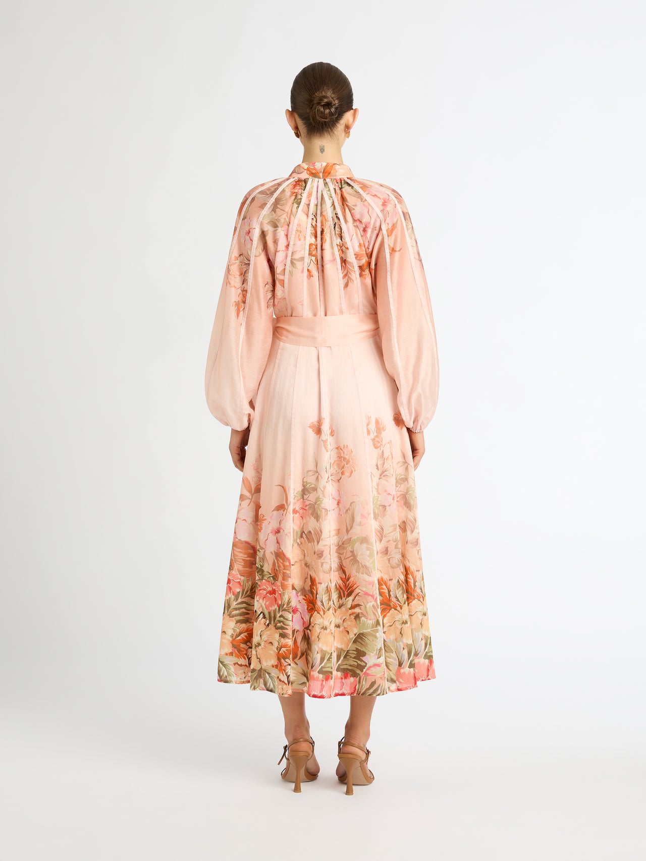 sheike pink floral dress Buy Pink Floral Midi Dress | Sheike