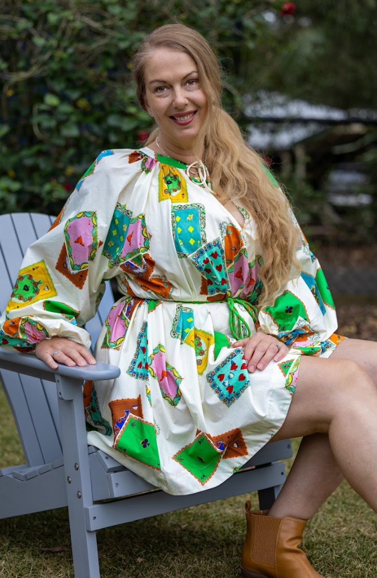 Alemais Rummy Long Sleeve Mini Dress Multi Size 14