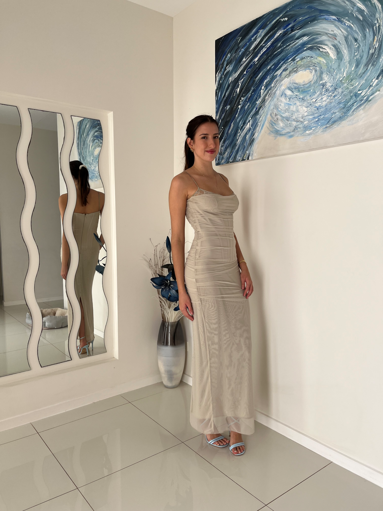 nalini sand maxi dress Nalini Sand Maxi Dress