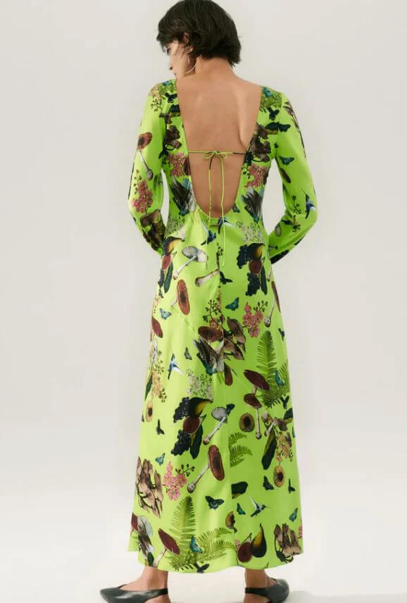 silk laundry mushroom dress Silk Laundry Sienna Dress Magic Mushroom Size 10