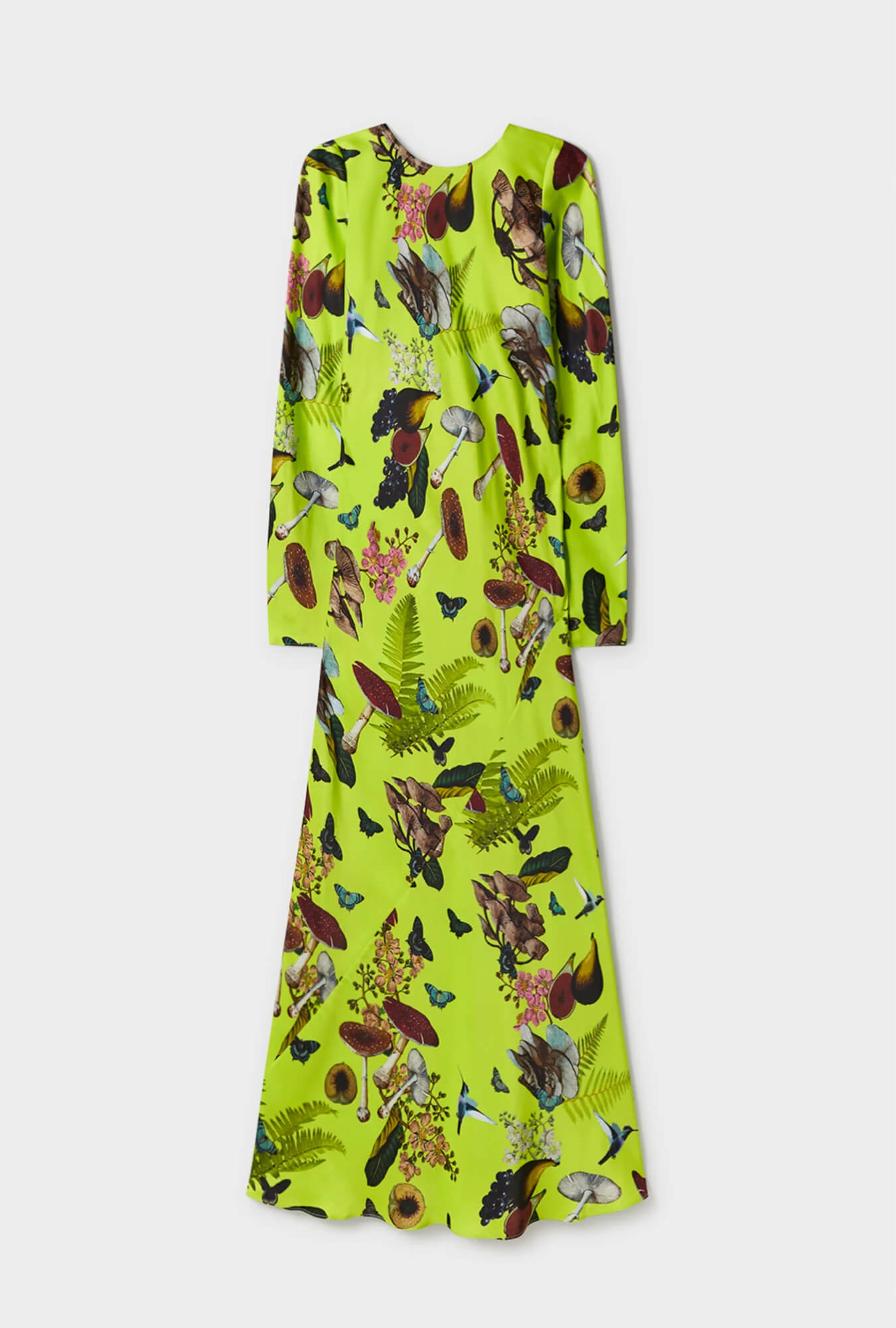sage green textured dress Daria Silk Shirt Dress main image 1
