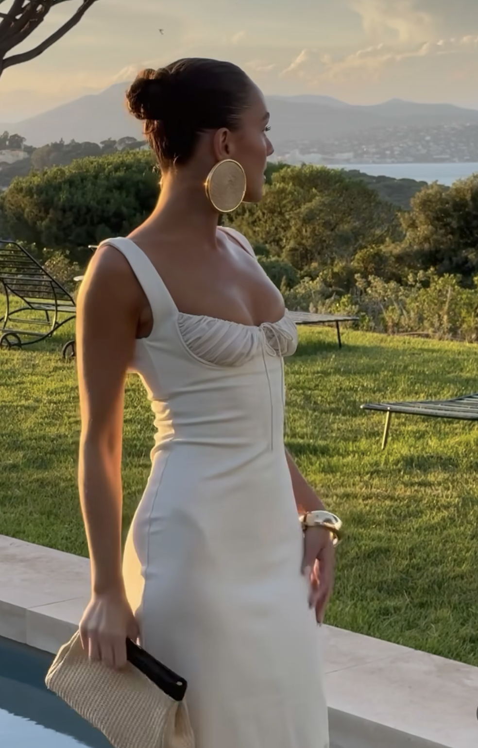 Helsa Yasmin Maxi Dress White Size XS / AU 6 & S / AU 8