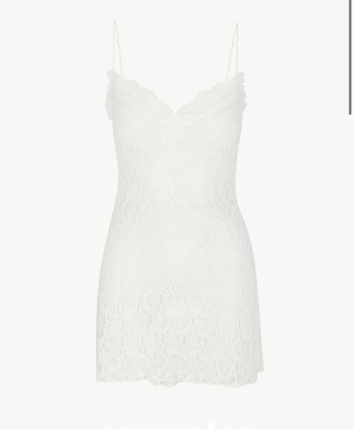 realisation par white mini dress The Christy | Cocktail Mini Dresses