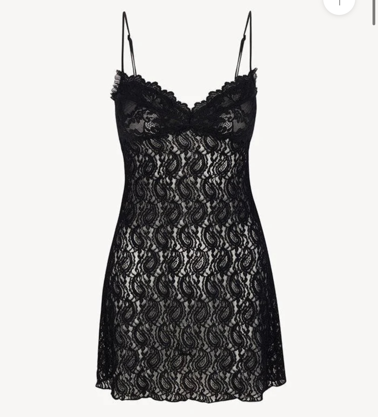 Realisation Par Cindy Lace Mini Dress in Black Sizes S & M