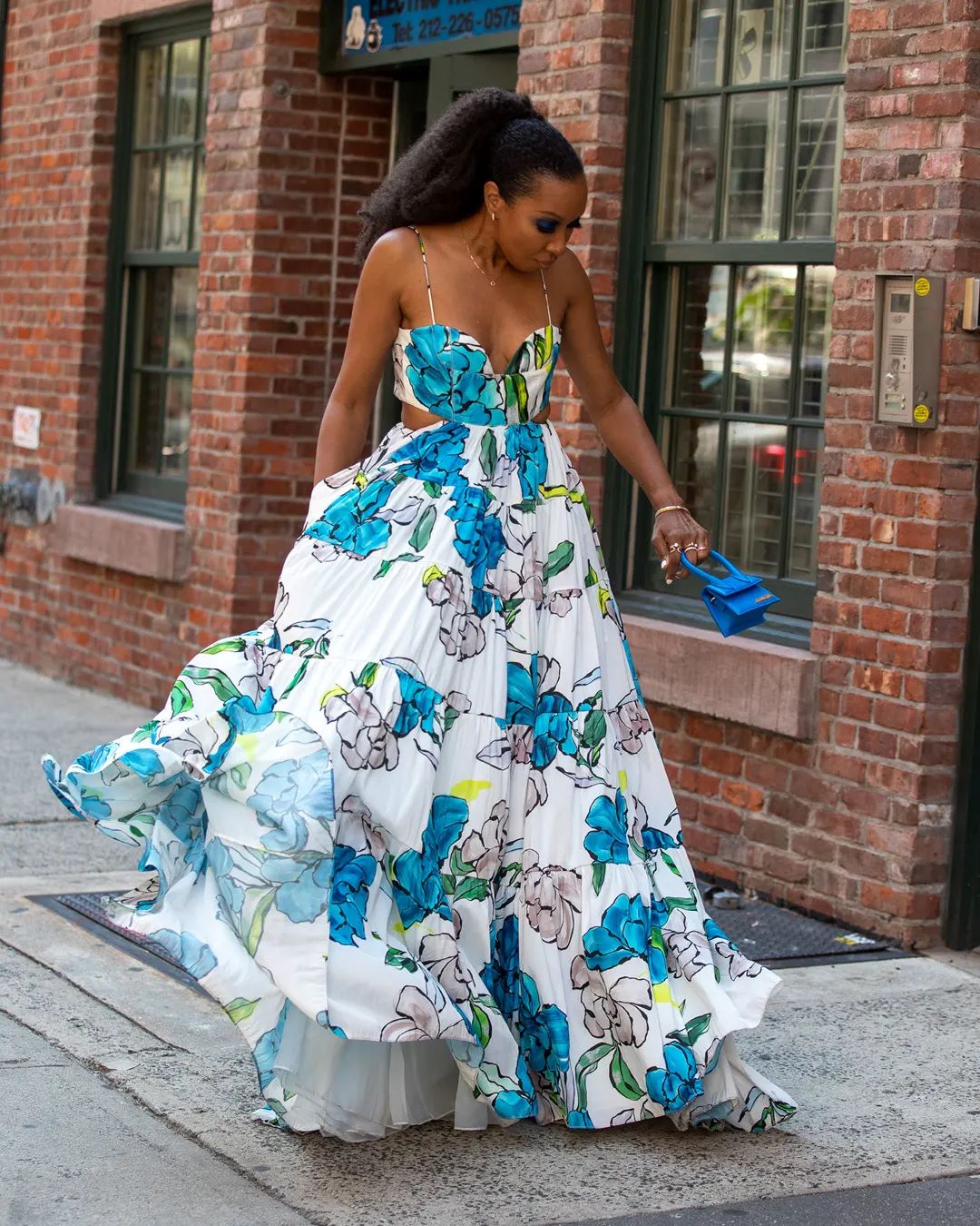 chinese dress ladies Aje Vacation Maxi - Jardin Floral main image 1