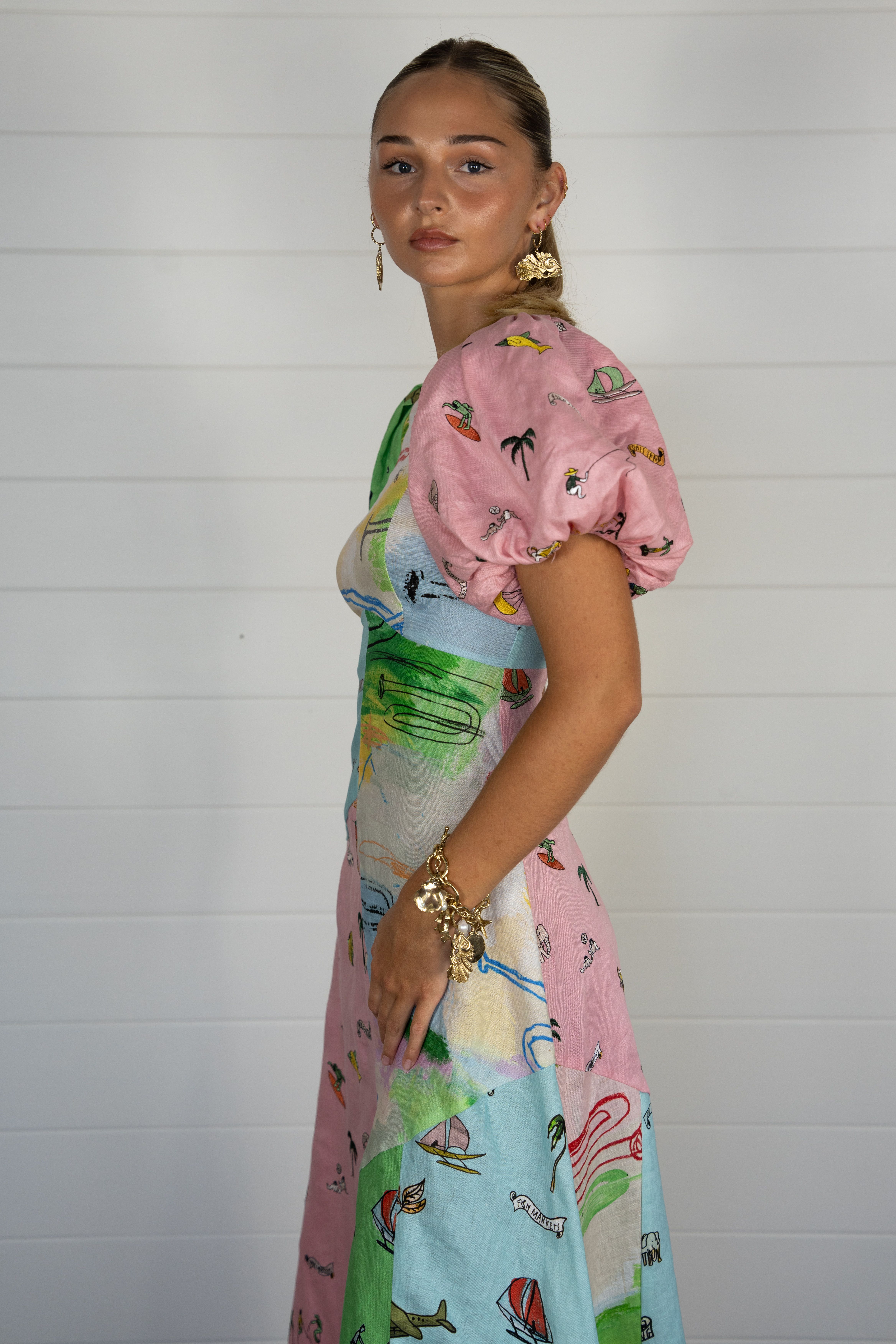 alemais jet midi dress Alemais - Jet Midi Dress