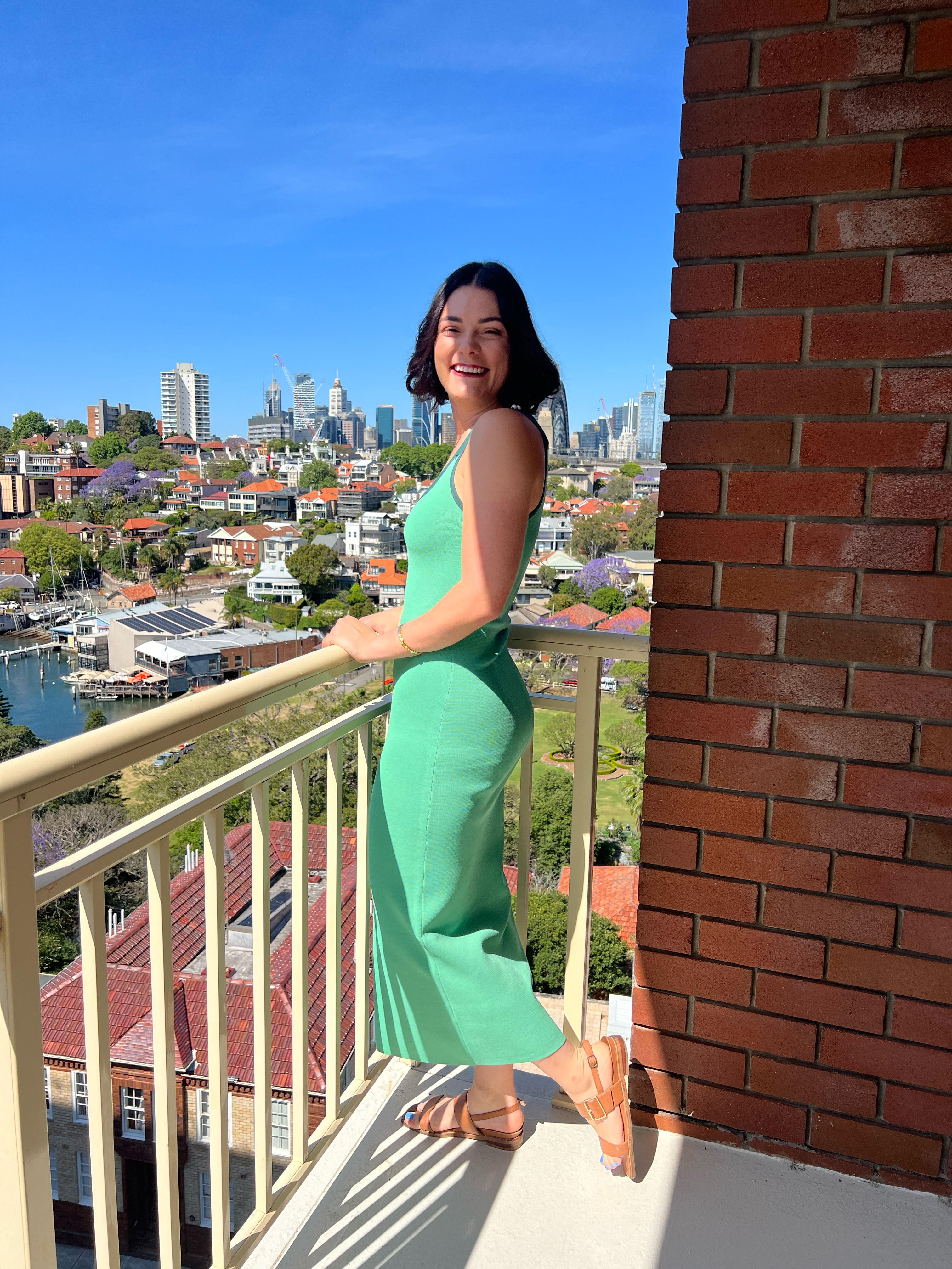 sir dress green Sir the label Florent Balconette Gown – ABC Dress Hire