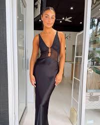 Bec & Bridge Hacie Maxi Dress Black Size 10
