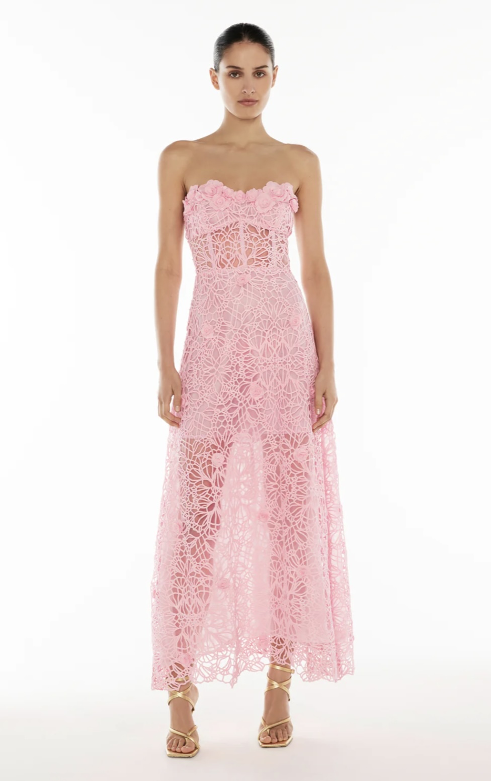 Manning Cartell Tea Ceremony Maxi Dress Pink Size 8, 10 ,12 & 14