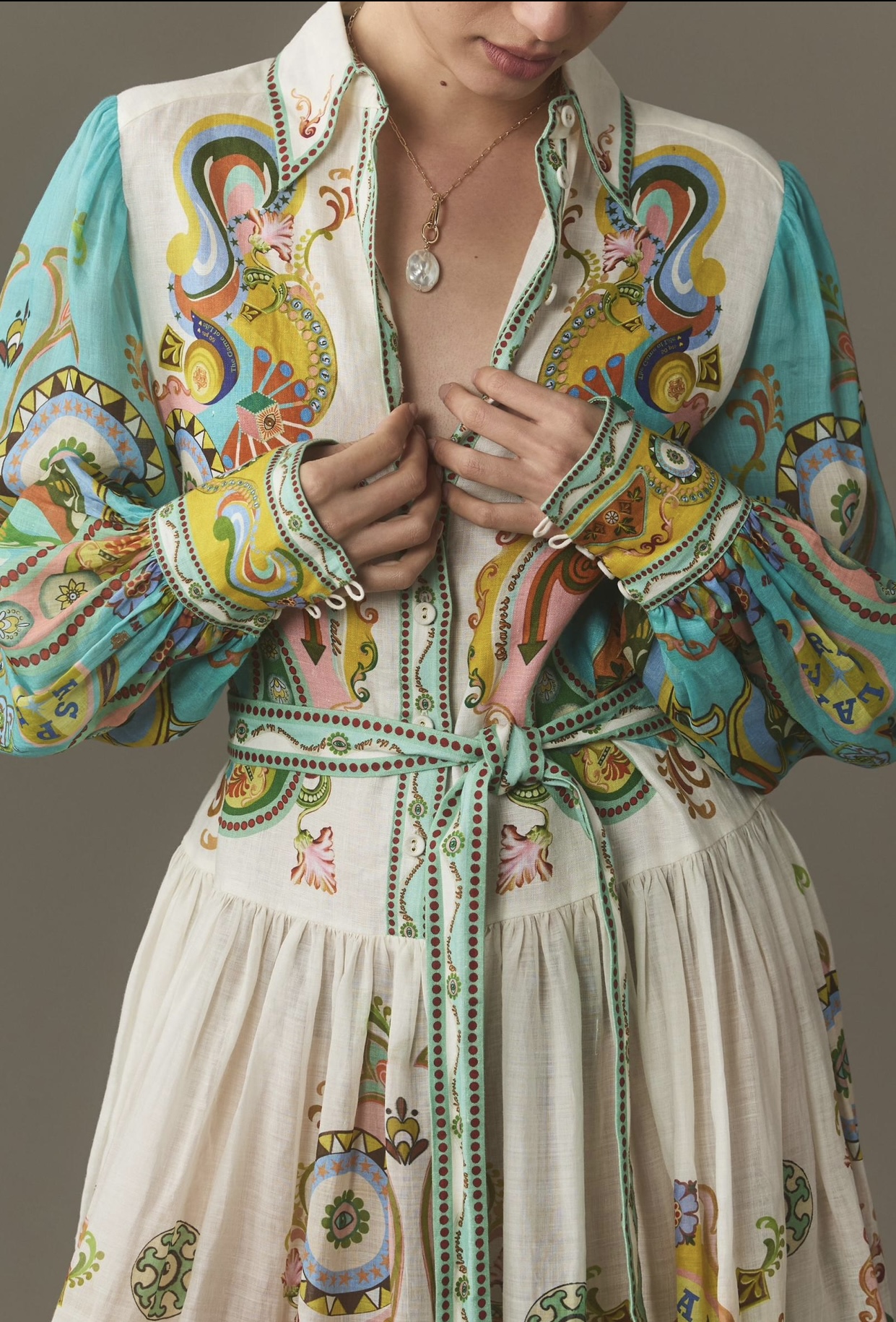 alemais pinball shirt dress alemais pinball mini dress Alemais Pinball Shirtdress Multi