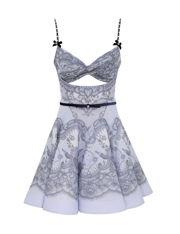 blue picnic dress Zimmermann