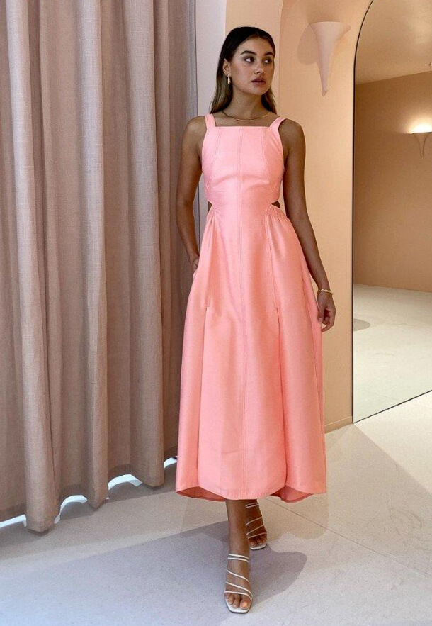 Camilla And Marc Claudia Sleeveless Dress Pink Size 10