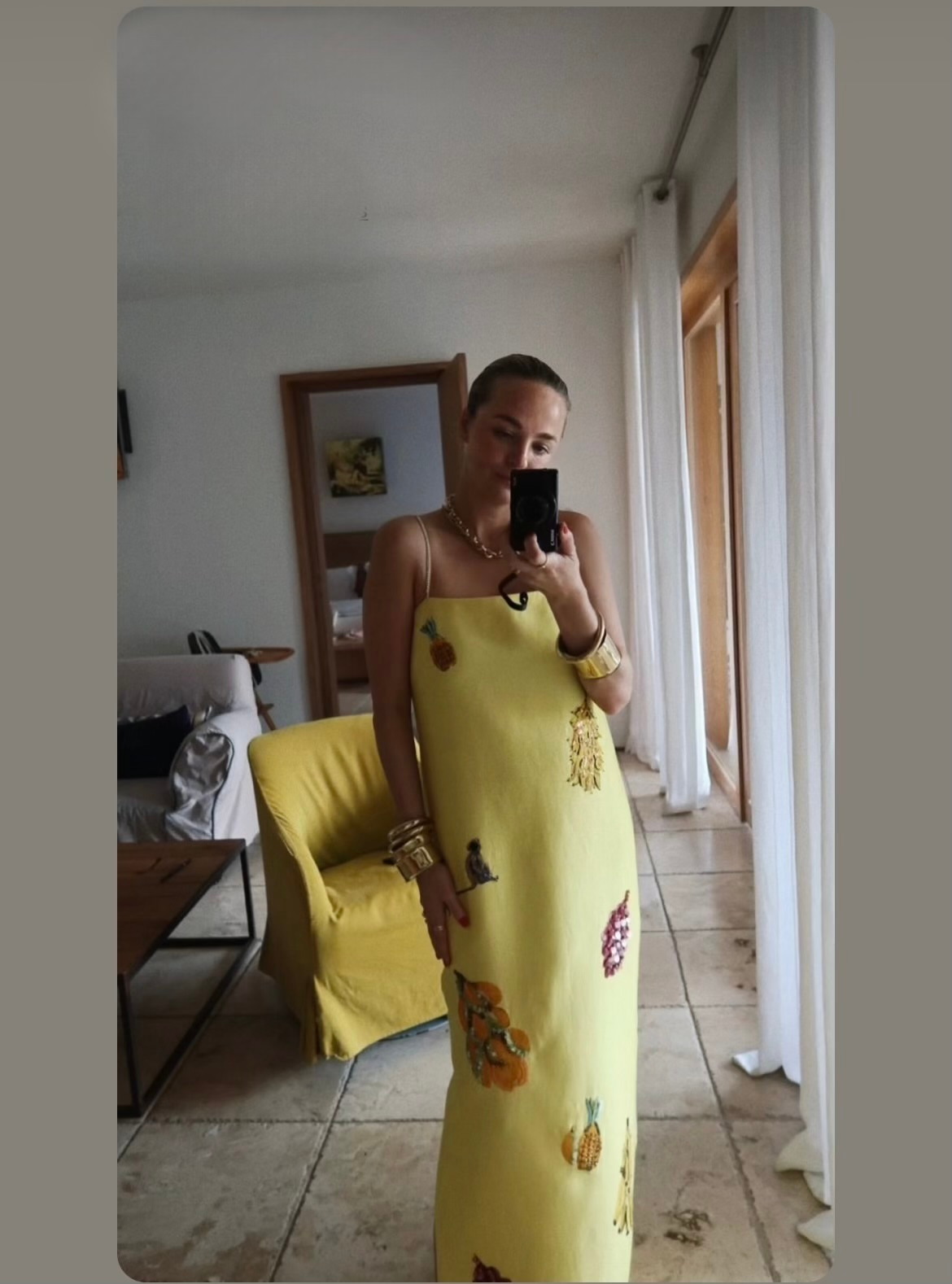 knee length dresses for ladies SUN DANCER MIDI DRESS – ALEMAIS main image 1