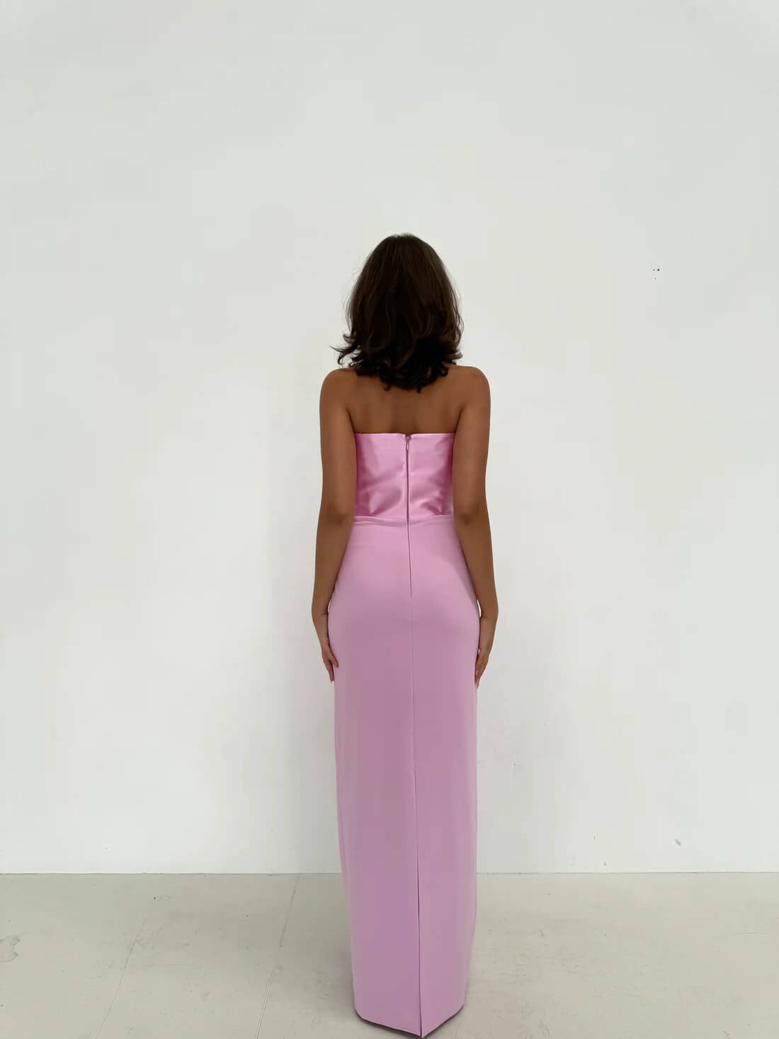 Solace London Afra Maxi Dress Pink Size S