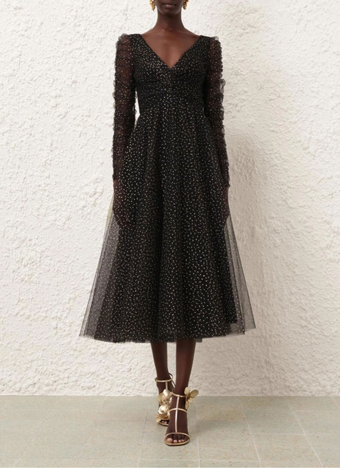 tulle midi dress zimmermann Tulle Corset Midi Dress